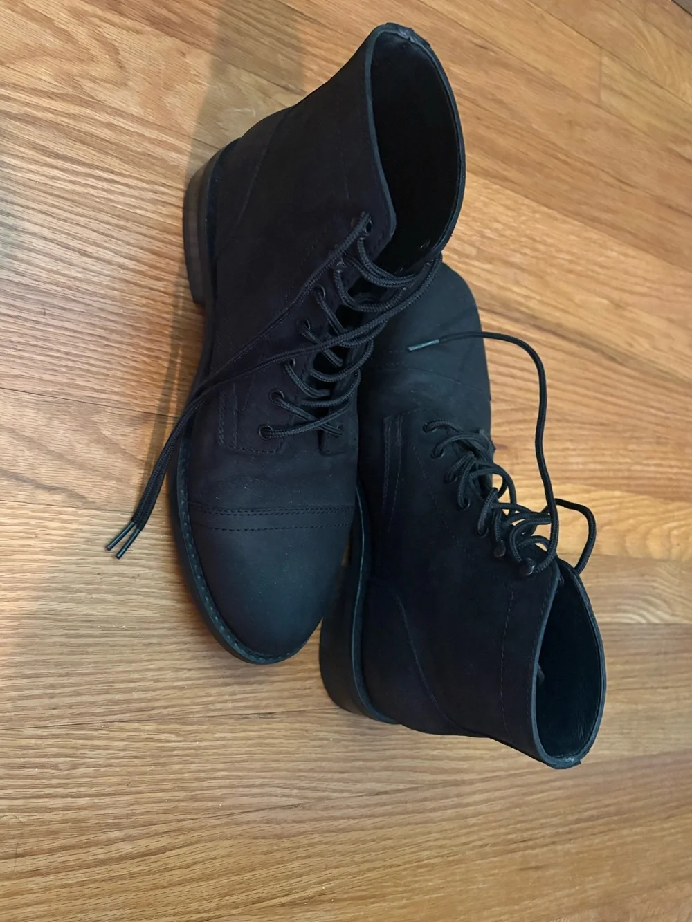 Thursday Boot Company Black Men's Lace-Up Ankle Boots - Captain